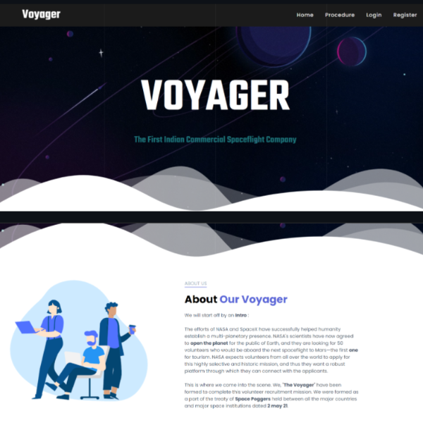 Voyager Website